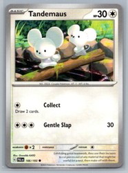 Tandemaus 166/193 Paldea Evolved Common