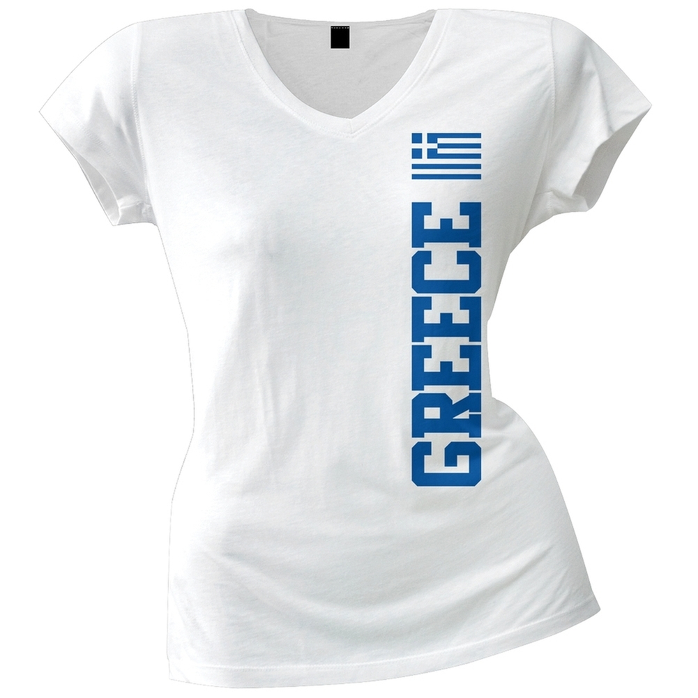 FIFA - World Cup Greece Juniors V-Neck T-Shirt | eBay