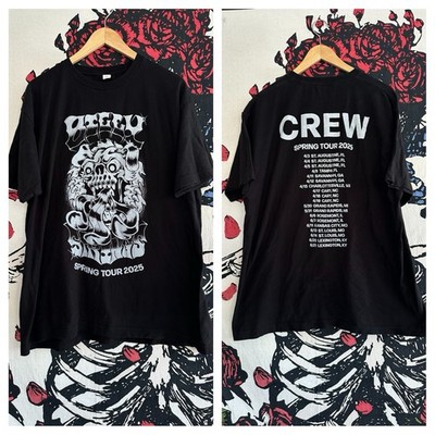 Billy Strings LOCAL CREW 2025 Spring Tour Shirt Geese Grateful Dead Concert XL