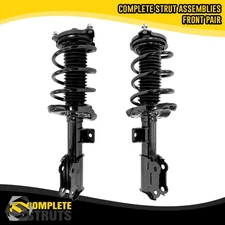 Front Pair Complete Struts & Coil Spring Assemblies for 2016-2020 Kia Optima