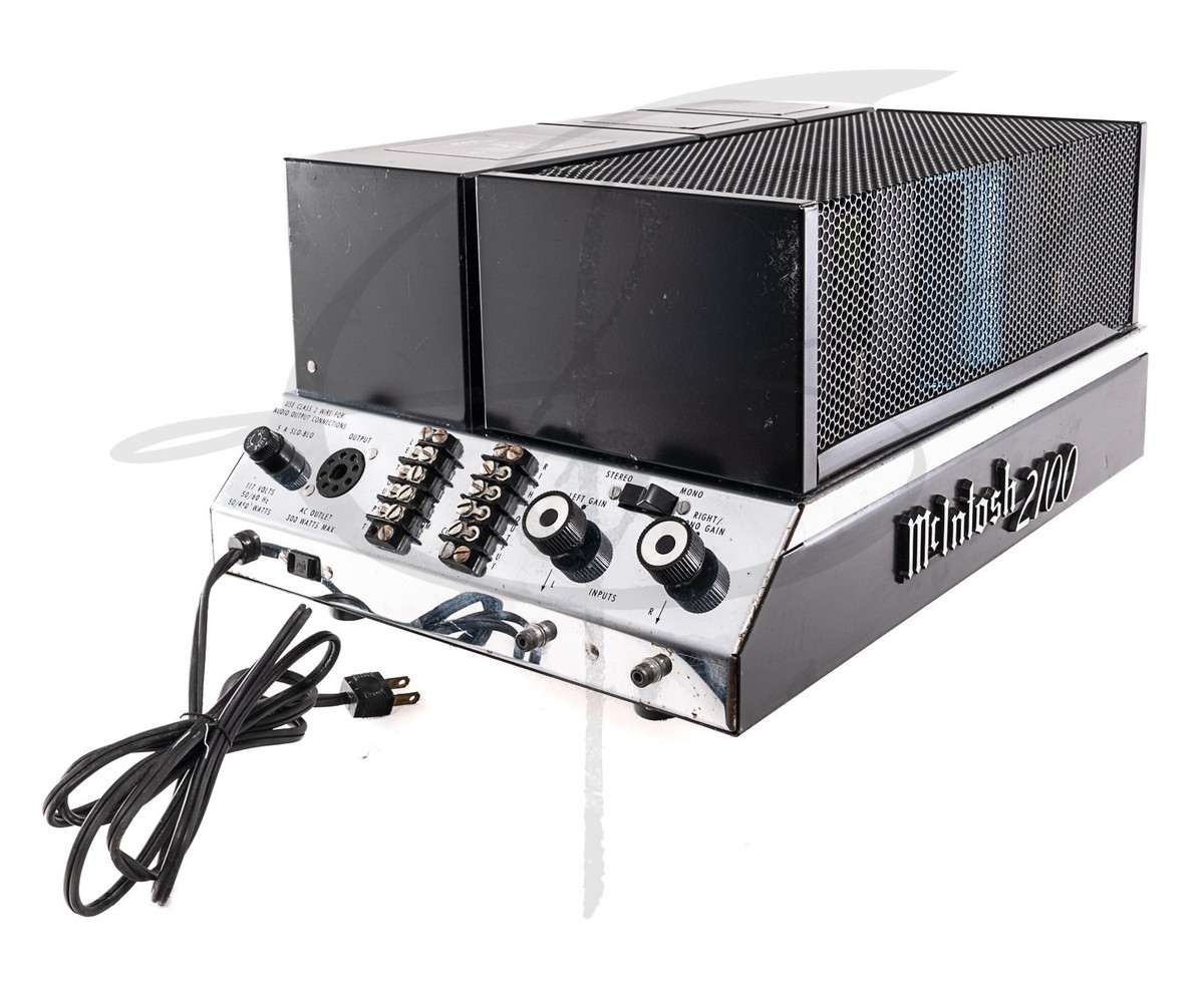 ★McIntosh　MC 2100　マッキントッシュ パワーアンプ 、 Nice Vintage McIntosh Model MC-2100 Stereo Power Amplifier