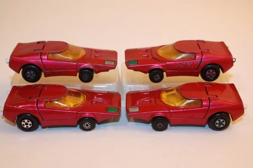 Four (4) Vintage 1973 Matchbox Lesney Superfast Rola-Matics Clipper Cars #39
