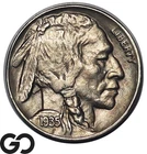 1935-D Buffalo Nickel, Choice BU++