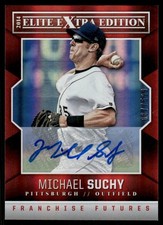 2014 Elite Extra Edition Franchise Futures Sig 75 Michael Suchy Auto /599 BB