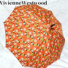 Vivienne Westwood Folding Umbrella All-Over Orb Skull Pattern
