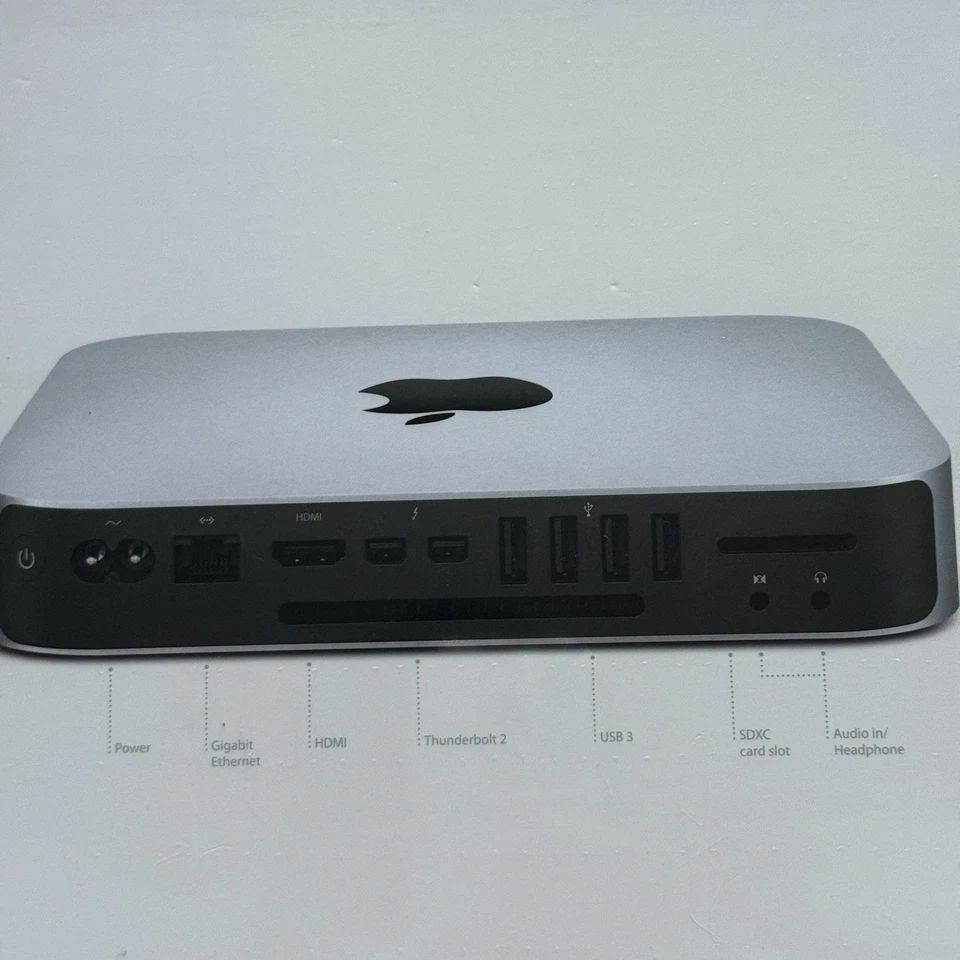 Apple Mac Mini 1 TB, Core i5 2.6 GHz, 8GB Ram, Brand New Sealed CIB 2016 A1347 - Image 4 of 4