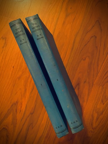 Cover of The Secret Doctrine 1888 - Volume 1 & 2 1971 HC Adar Edition