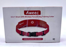 Aweec 2 In 1 Smart GPS Wireless Fence And Dog Training Collar: Orange