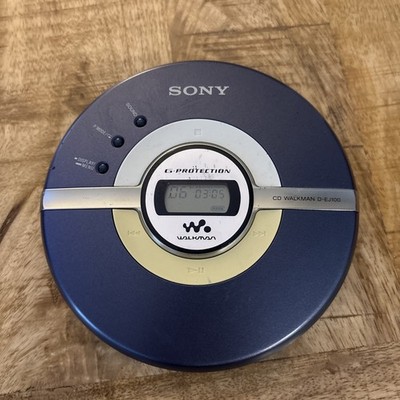 Sony CD Walkman D-EJ100 Portable CD Player G-Protection Mega Bass Tested