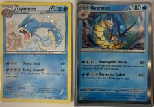 Pok�mon Gyrados Holo Rare 2 Card Bundle