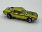 Vintage Hot Wheels Redline 1968 Custom Mustang Lime w/White Interior USA