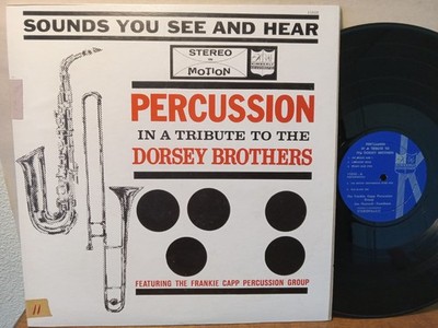 Frankie Capp Percussion Group  Percussion Tribute Dorsey Brothers, LP EX STEREO 