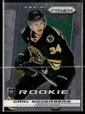 2013-14 Panini Prizm Carl Soderberg RC #206 Boston Bruins