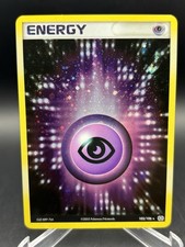 2005 Pokemon Psychic Energy Holo Swirl Rare Emerald 105/106 Vintage LP