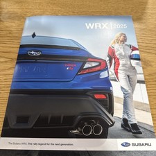 2025 Subaru Wrx 25 Page Brochure New Free Shipping