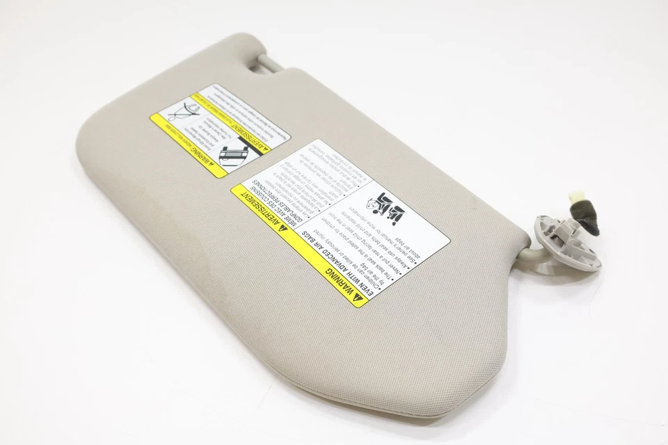 2019 - 2020 NISSAN PATHFINDER FRONT LEFT SIDE WINDSHIELD SUNVISOR OEM TRIM_G - Image 4 of 4