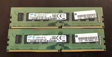 Lot of 2 -- 16GB (2x8GB) Samsung 2Rx8 DDR4 PC4-2133P Desktop Memory RAM