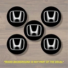 Vinyl Decal Sticker Overlays Fits Honda Wheel Center Cap x5