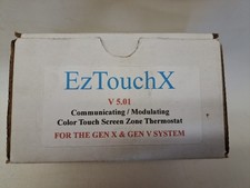 Zonex Sys EzTouchX V 5.01 color touch screen zone thermostat NEW