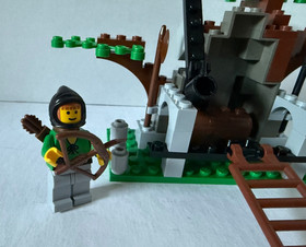 Vintage Lego #6024 CASTLE DARK FOREST BANDIT AMBUSH~100% COMPLETE