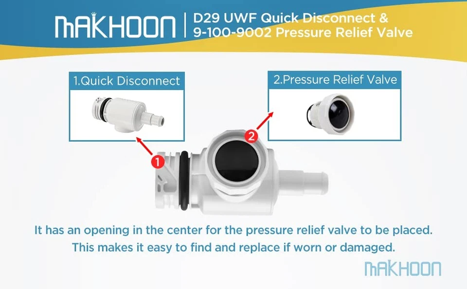 Pressure Relief Valve for Polaris Zodiac 180 280 380 Pool Cleaners - Image 3 of 4