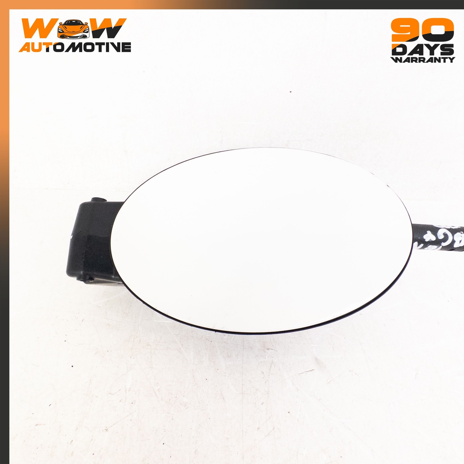 07-11 BENTLEY CONTINENTAL GTC FUEL FILLER GAS TANK DOOR FLAP LID WHITE OEM