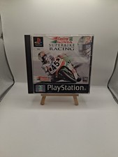 Thumbnail of ebay&reg; auction 377251061147 | Sony PS1 Playstation 1 Castrol Honda Superbike Racing - mit OVP Beschädigt