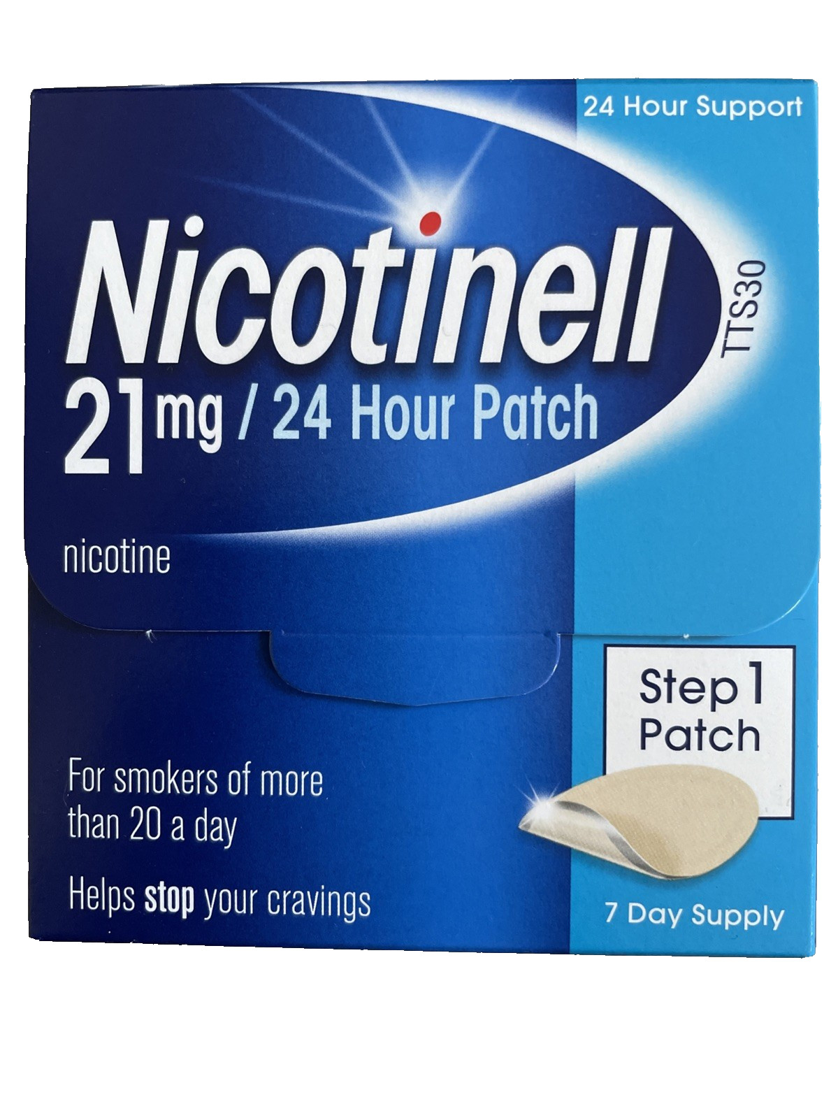 Pack Of 2 x 7 Nicotinell Nicotine 21 mg Total 14 Patches Step 1 Exp 2028 - Image 8