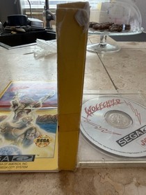 Wolfchild Sega CD Video Game Disc and Manual