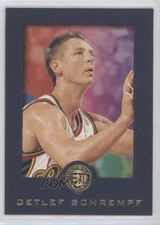 1995-96 Skybox E-XL Blue Detlef Schrempf #78 0op6