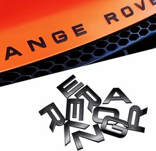 Range Rover Gloss Black Abs Emblem Replacement Badge For Front Hood Trunk