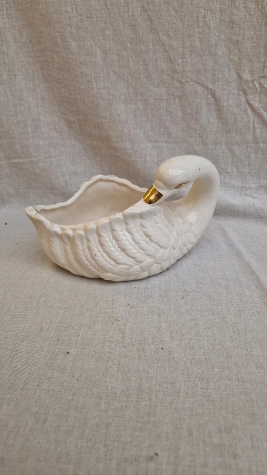Blumentopf Schwan