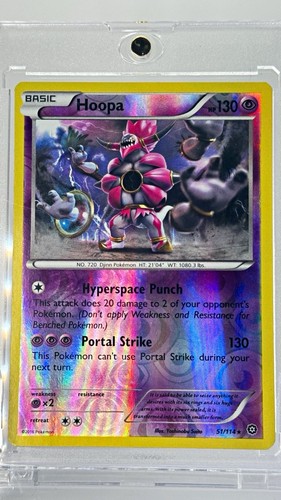 Hoopa 51/114 XY Steam Siege Reverse Holo Rare 2016 English Pokémon TCG