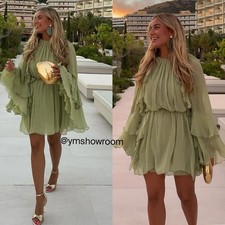 MANGO Ruffle Dress, Size S