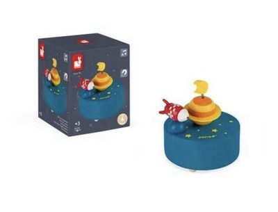 Music Box Galaxy Wood Janod