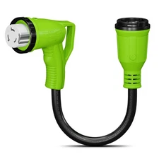 50 amp to 50 amp adapter RV Power Cord Detachable PLUG 90 Twist Lock Connector