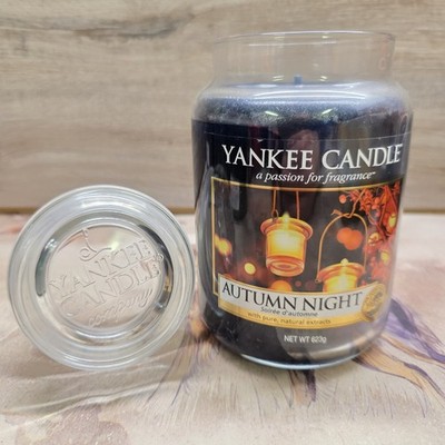 Yankee Candle Autumn Night Discontinued Large Jar 2017 Scent USA Rare New VHTF