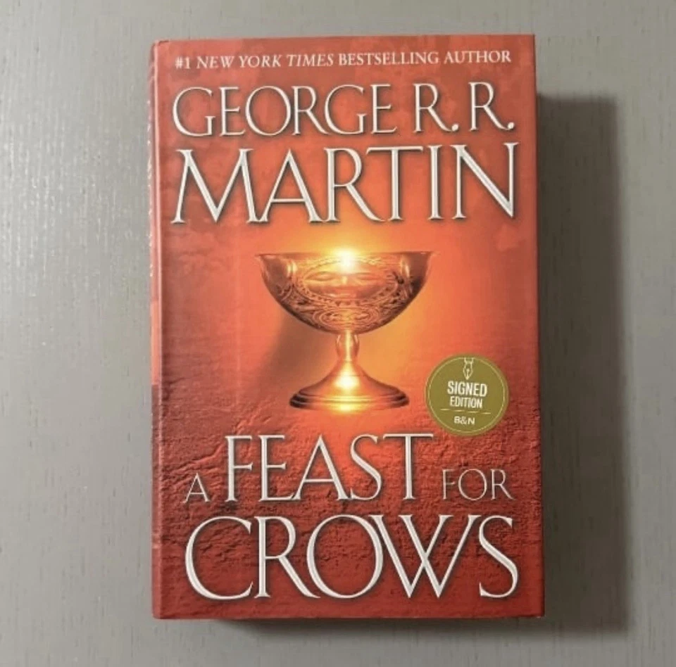SIGNED A Feast for Crows by George RR Martin - Image 2 of 4