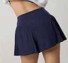 Offline By Aerie Real Me Flowy Wrap Tennis Golf Skort Women’s Navy Sz XL