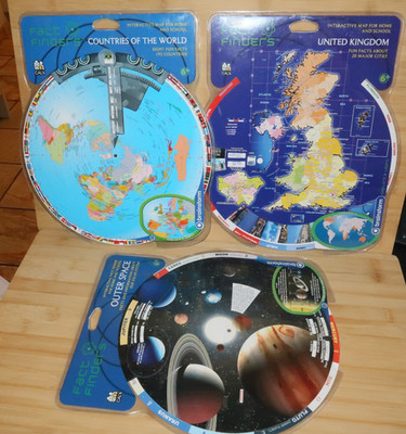 Fact Finders interaktive Karte x 3 Schule Bildungsländer UK Weltraum