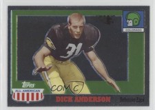 2005 Topps All American Retired Edition Chrome 339/575 Dick Anderson #32 0aa