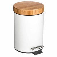 5Five Simply Smart Abfalleimer Natureo, Kosmetikeimer, Weiß, 3 Liter