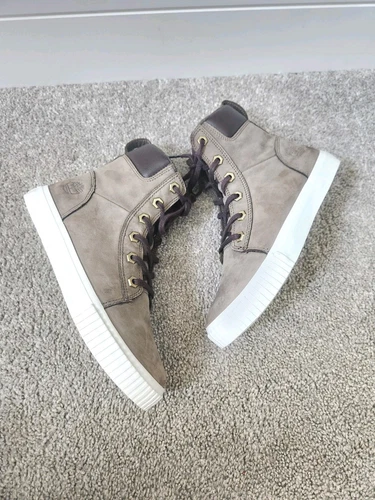 Stivali Timberland donna in pelle grigia taglia 6.