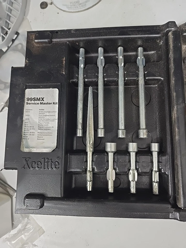 Vintage Xcelite 99SMX Service Master Kit Made In USA with Case - Image 3 of 4