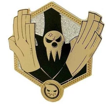 Zen Monkey: Lord Death (Gold Soul Eater Collection) - Soul Eater Enamel Pin Bran