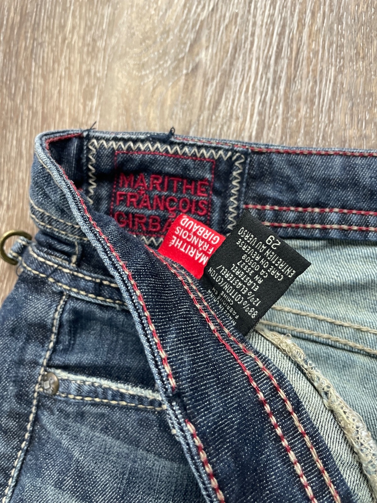 Y2K MFG Marithe Francois Girbaud Low Rise Denim - Gem