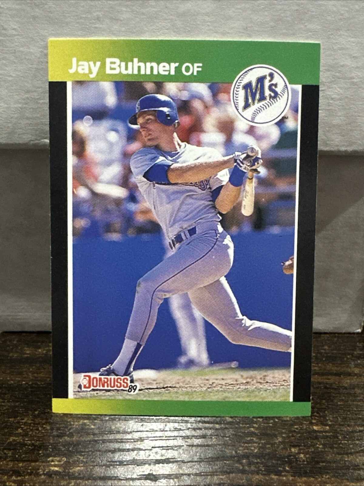 Vtg 1989 Donruss Baseball’s Best #136 JAY BUHNER NY Yankees Mariners RF NrMt/Mt