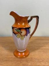 Vtg MCM NORITAKE Peach Luster Wear MUFFINEER BREAKFAST SET Replacement Creamer