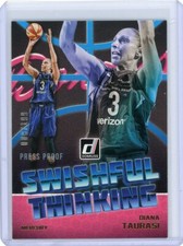 2019 Panini WNBA Donruss Swishful Thinking Press Proof #2 Diana Taruasi #009/199