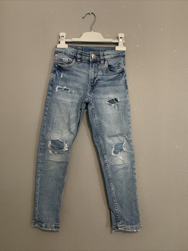 Pantalon en denim / jeans ZARA pour Fille - Vestiaire Collective